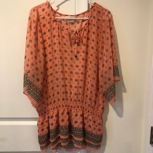 Michael Kors Tunic Peach with decor